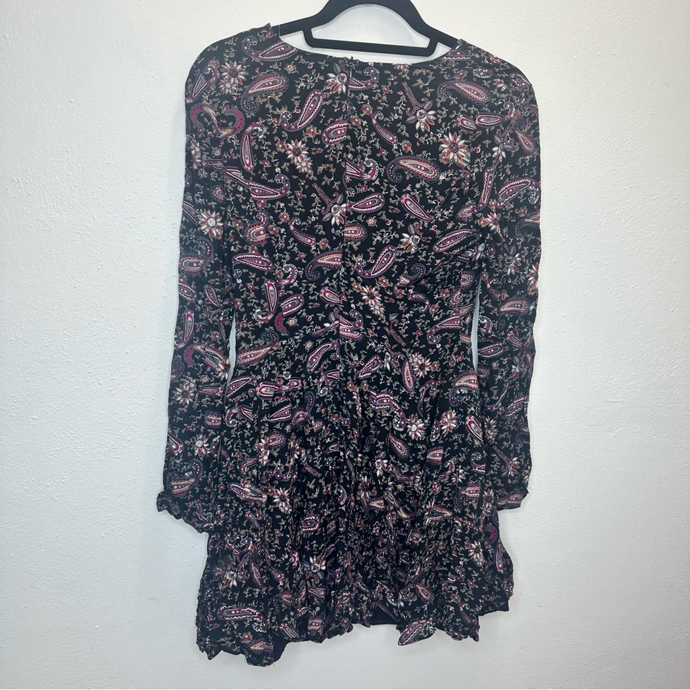NWT Miami for Francesca's Paisley Print Swing Dress Size Small - Picture 5 of 10